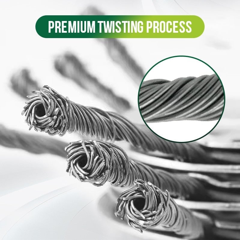 π₯π¨βπΎ6 inch Steel Wire Brush Cutter Trimmer Head